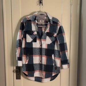 Legendary Whitetails Multicolor Fleece Shacket